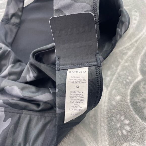 Womens Athleta Ultimate Printed Bra - Picture 4 of 4